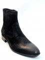 Doucals 1110 Black Brushed Suede