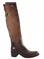 Women's Over the Knee Italian Flat Boots 668342 By Le Pepe