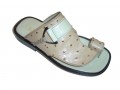 Davinci Men's Italian Leather Sandals Push in toe 8097 