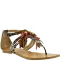 Chinese Laundry Women's Ginger Snap T-Strap Sandal,Tan Multi 