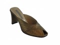 Luchiano Barachini Women's Italian Dressy Slip on Peep Toe sandal 9918