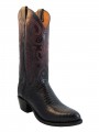 LUcchese T3415..J4  Black Cherry Lizard