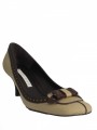 Women's Dressy Leather/Fabric shoes by Pura Lopez 608