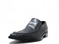 Men's Doucals Itlian Snake Leather Dressy slip on shoes 7011
