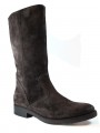 Men's Davinci Brushed Suede Leather 4017 Boots, avaliable in black and brown