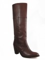  Women's Davinci  Dressy/Casual Italian Round Toe Low Heel Leather Boots 731