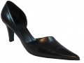 Women's closed toe closed Back Low Heel Shoes By Italian Designer Oxmox 512