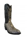 Men's Cowboy Boots Lucchese 1883 N7917.54  Bk wt Bel Python/Bk Goat