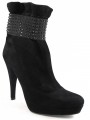 Women's Italian Ankle Suede Boots Dressy 950 BY Albano Italy