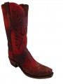 Lucchese Women's Cowboy Boots N4735.S54 Red Break Goat