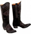 L827-2 Zarape Black Old gringo boot