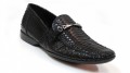  Men's  Italian Slip-on Dressy PYthon78901