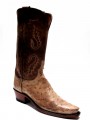 Women's Lucchese Ostrich Cowboy Boot 4031, Tan